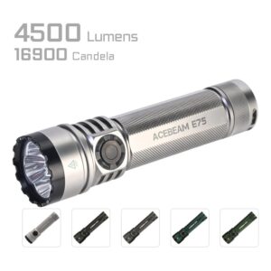 Acebeam E75 21700 EDC Flashlight (10 Types) - main