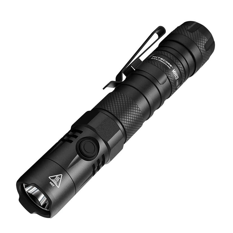 Nitecore Mh12 V2 1200 Lumen USB-C Rechargeable Tactical Flashlight-1