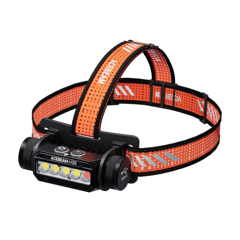 Acebeam H35 5-core Dual-light Source Industrial Headlamp - 1