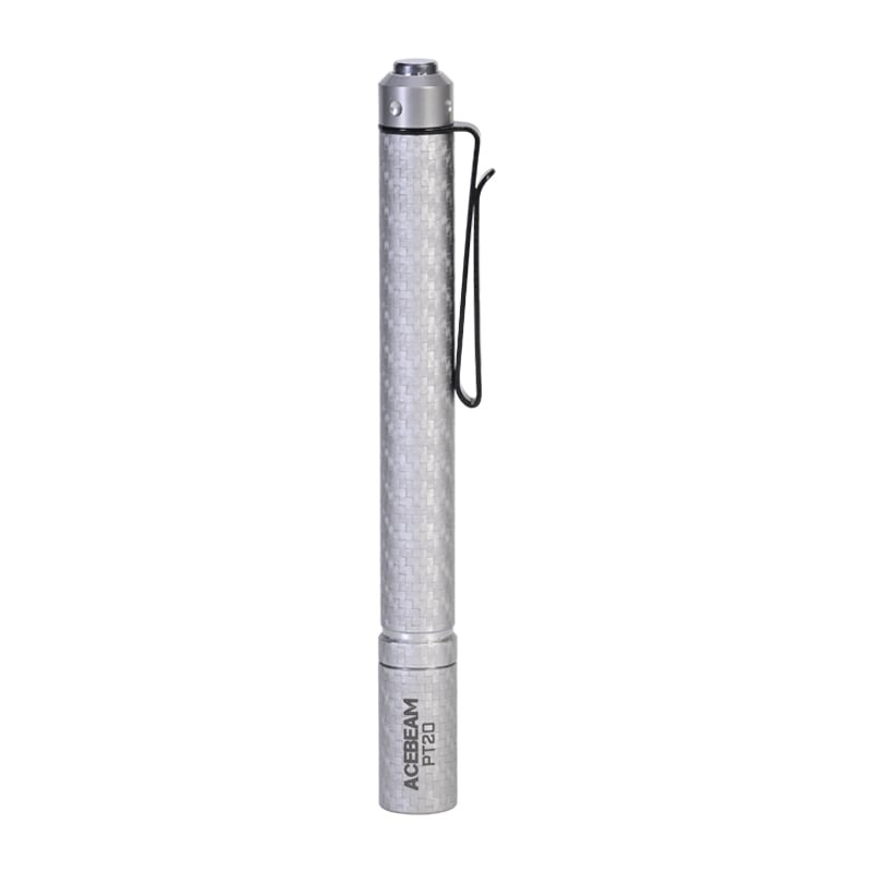 Acebeam PT20 Portable 2 AAA EDC Penlight - silver